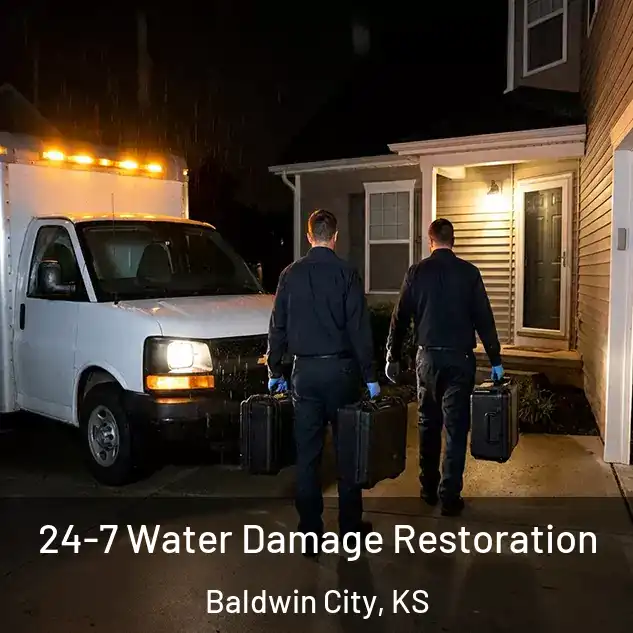  24-7 Water Damage Restoration Baldwin City, KS