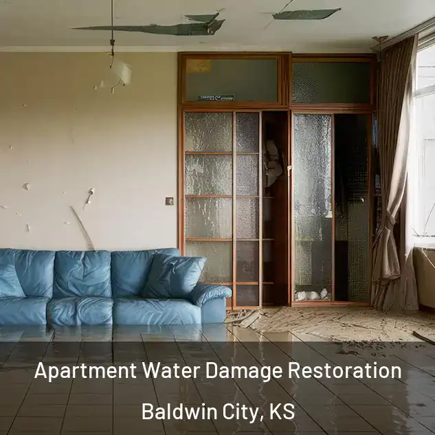  Apartment Water Damage Restoration Baldwin City, KS