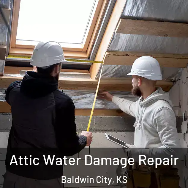  Attic Water Damage Repair Baldwin City, KS