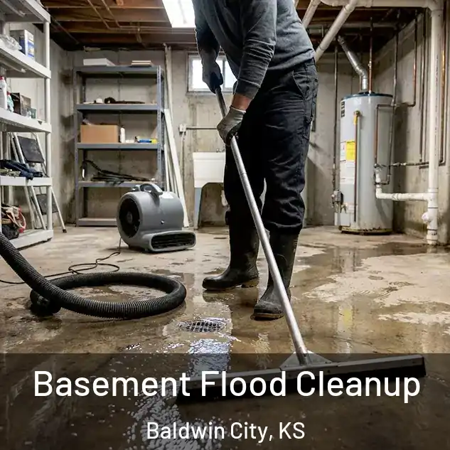  Basement Flood Cleanup Baldwin City, KS