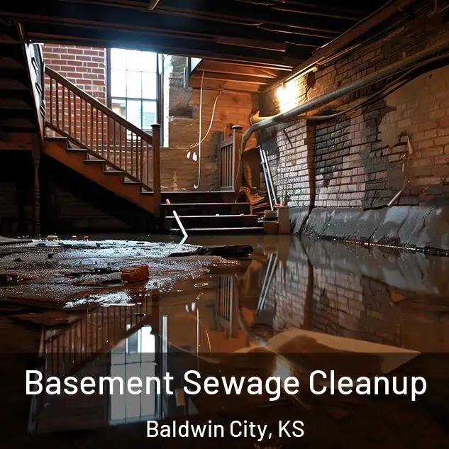  Basement Sewage Cleanup Baldwin City, KS
