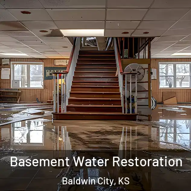  Basement Water Restoration Baldwin City, KS