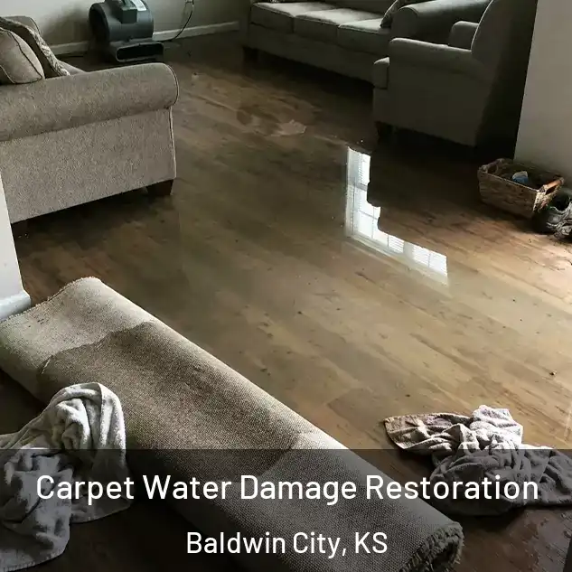  Carpet Water Damage Restoration Baldwin City, KS