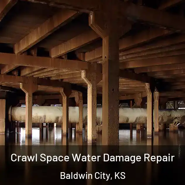  Crawl Space Water Damage Repair Baldwin City, KS