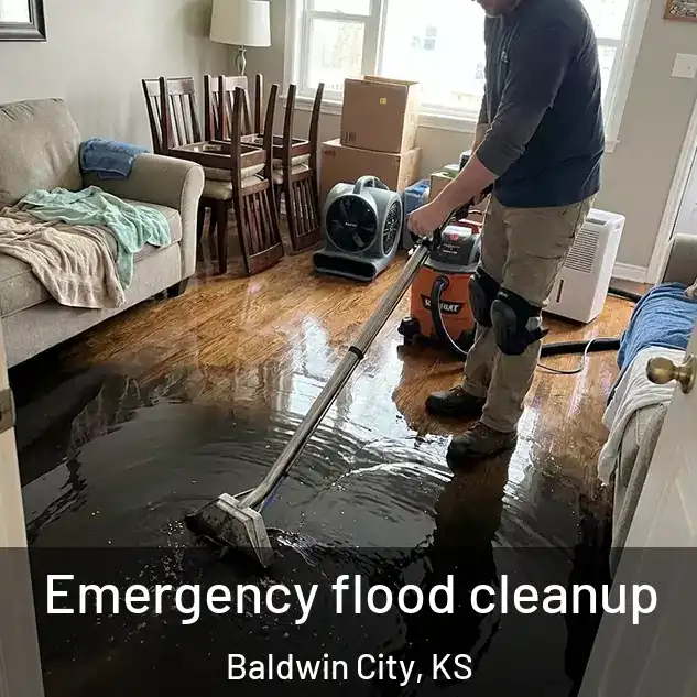  Emergency flood cleanup Baldwin City, KS