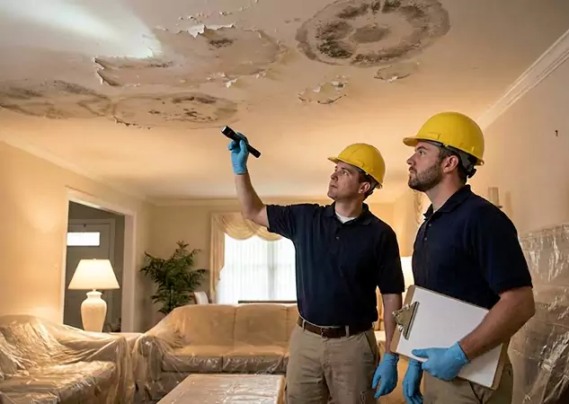 Your Ceiling Moisture Damage Repair Specialists in Baldwin City, KS 