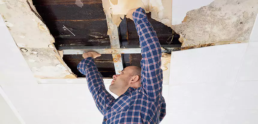 Attic Wood Rot Repair in Baldwin City