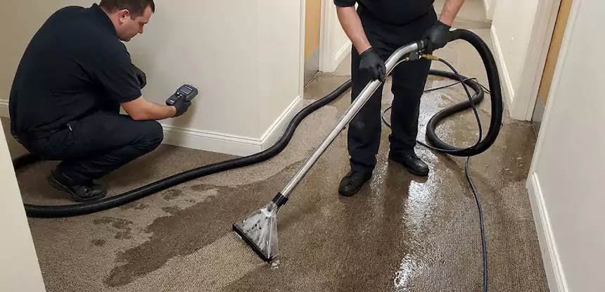 Basement Flooded Carpet Soaked Recovery in Baldwin City