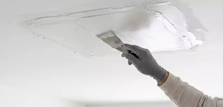 Ceiling Sagging Water Damage Repair Baldwin City