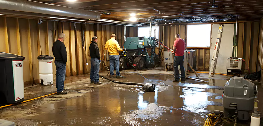 Commercial Water Damage Cleanup in Baldwin City