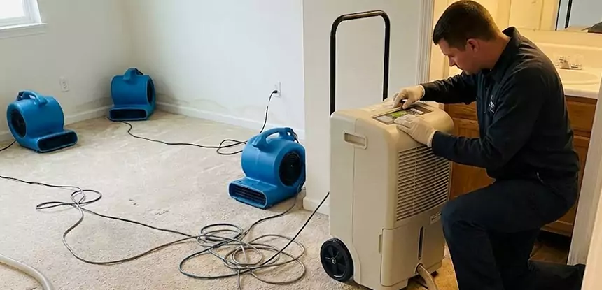 Water Damage Restoration in Baldwin City