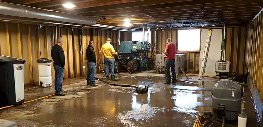 Commercial Flood Cleanup in Baldwin City