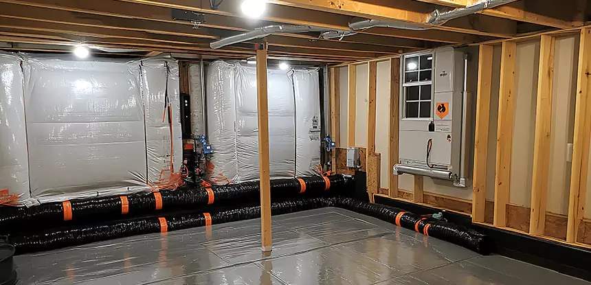 Crawl Space Humidity Control in Baldwin City