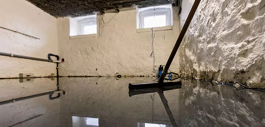 Basement Water Cleanup in Baldwin City