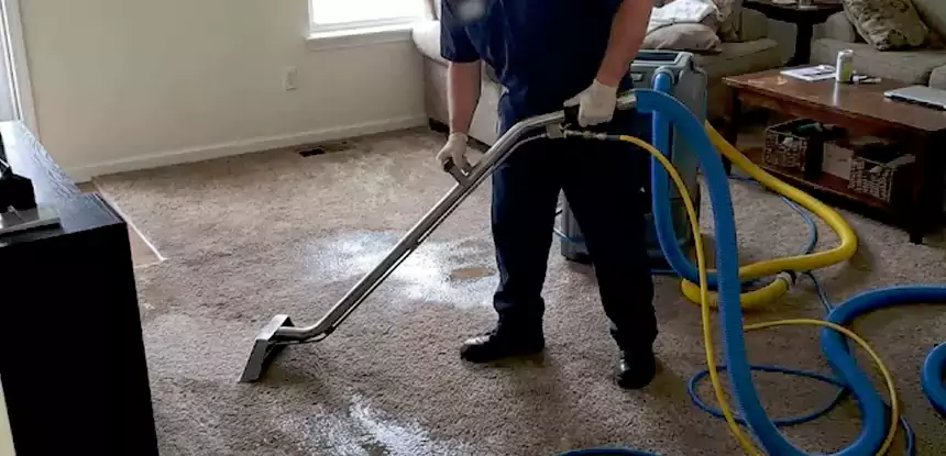 Wet Carpet Mold Treatment in Baldwin City