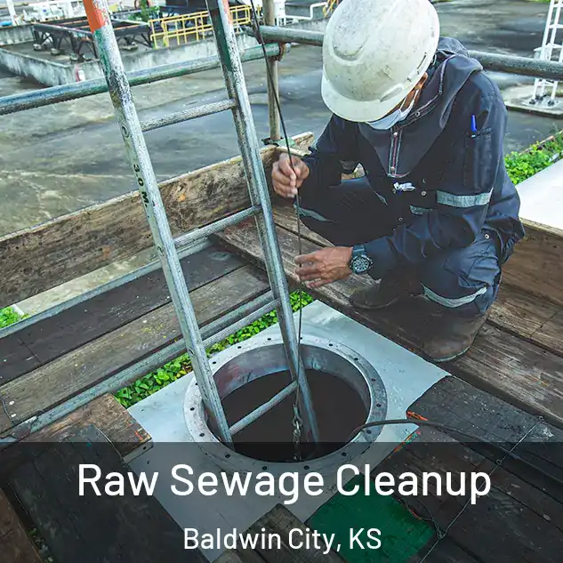  Raw Sewage Cleanup Baldwin City, KS