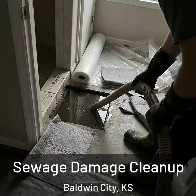  Sewage Damage Cleanup Baldwin City, KS