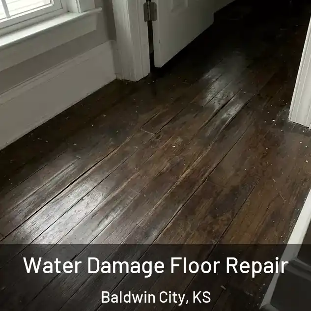  Water Damage Floor Repair Baldwin City, KS